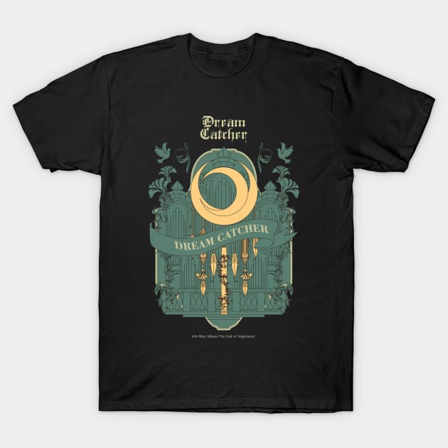 Dreamcatcher The End Of Nightmare T-Shirt by hallyupunch